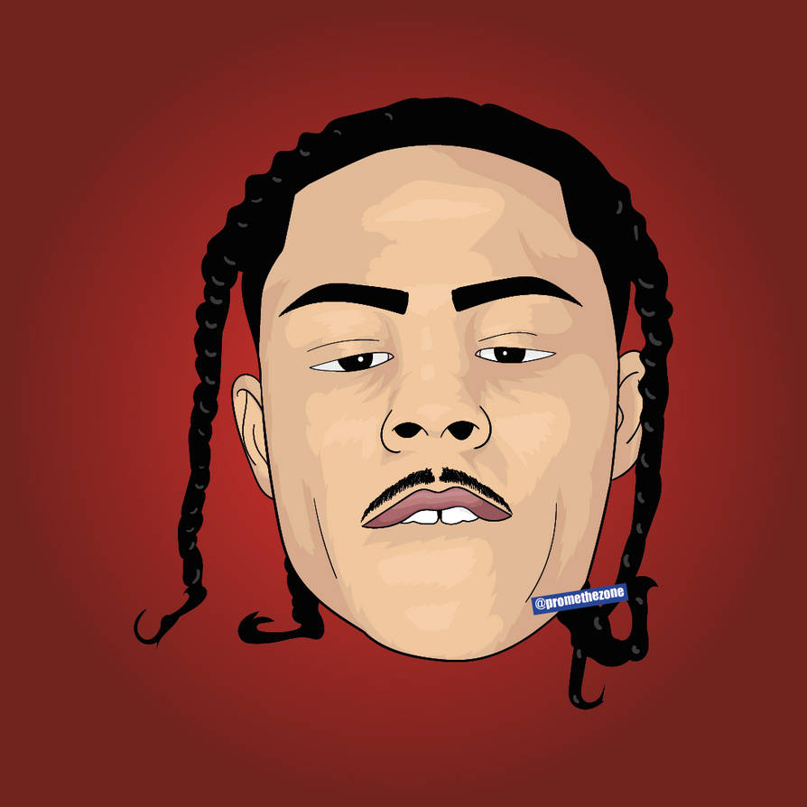 Kay Flock cartoon by Promethezone on DeviantArt