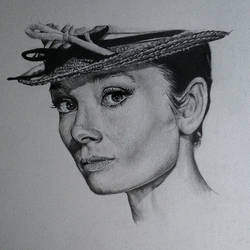 Audrey Hepburn Pencil