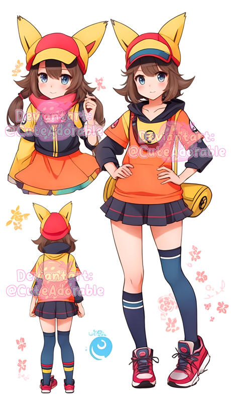 OPEN] AI adopt / Cute Pokemon Trainer - 115 by CuteAdorable on ...