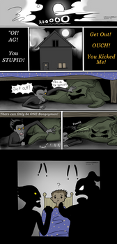 Boogieman Comic: Pitch Black and Oogie Boogie