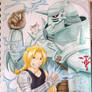 FMA watercolor painting