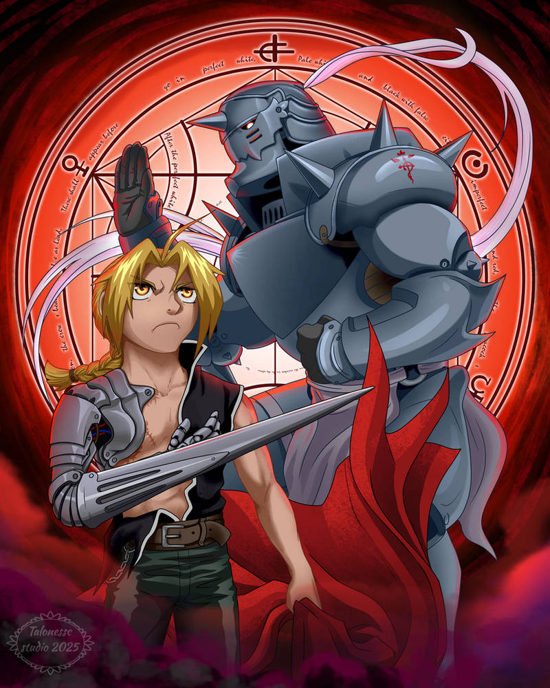 Fma Ruge's Re-draw fma poster by taloness888art on DeviantArt