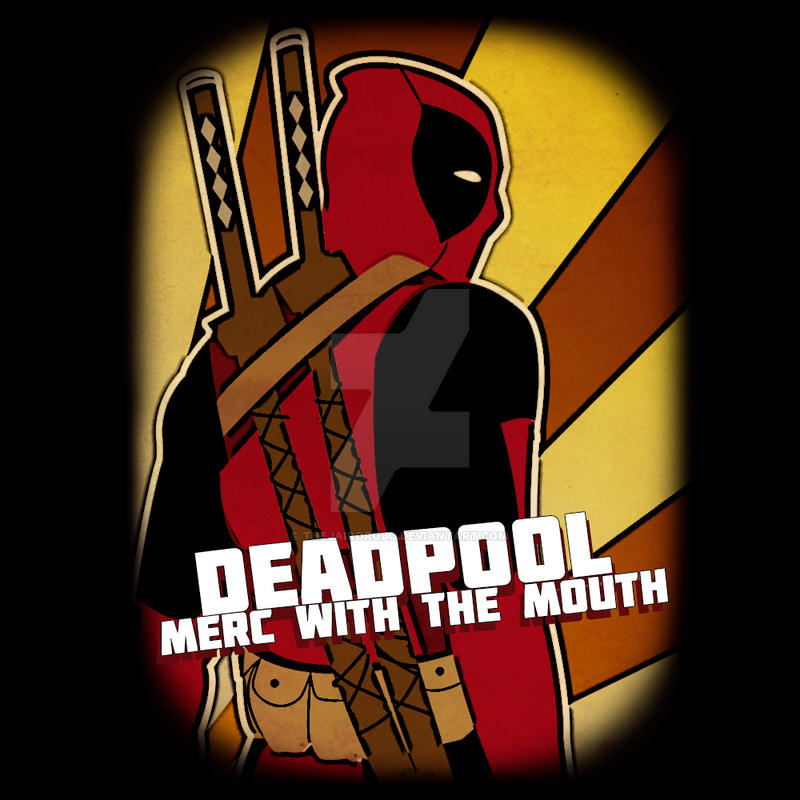 Simple Deadpool Digital Illustration by thejairorobo on DeviantArt