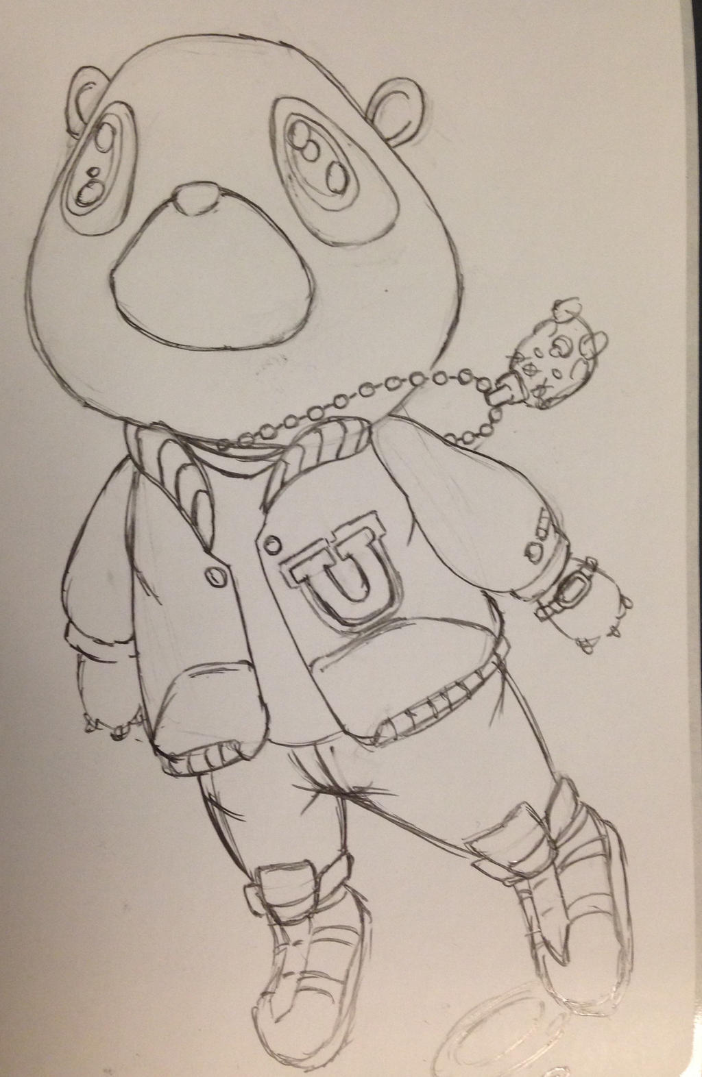 How to Draw Kanye West Bear