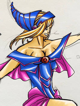 Yugioh- dark magician girl