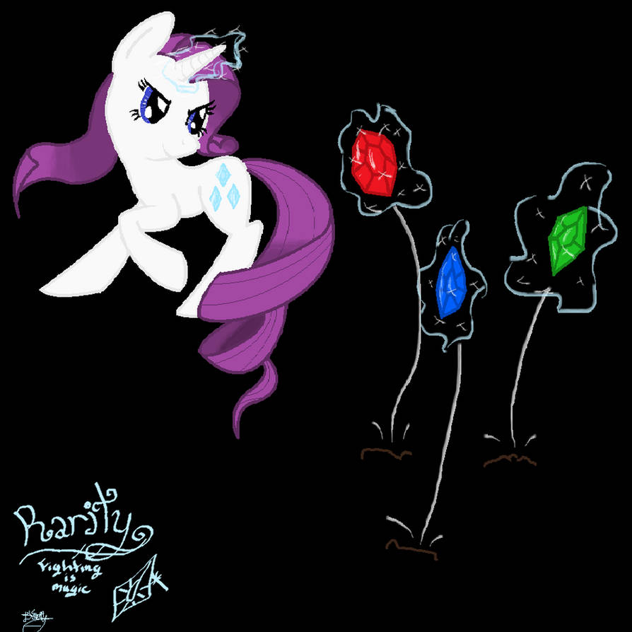 rarity(fighting is magic) by caekmonstr on DeviantArt