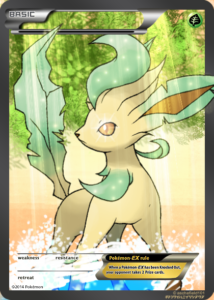 Leafeon - Pokemon by PretoFusco on DeviantArt