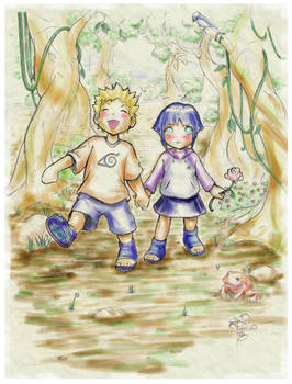 Naruto Hinata Childhood Friend