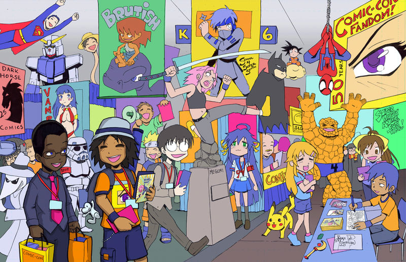 Comic Con Fans 2011 by sykoeent on DeviantArt