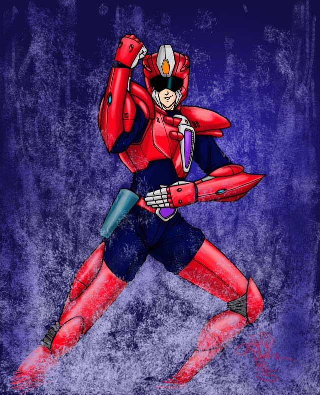 Shinesman RED by sykoeent on DeviantArt