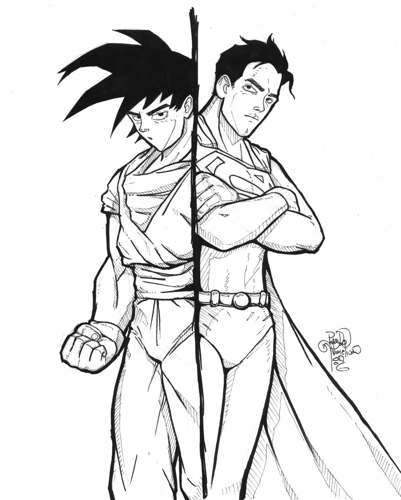 Goku vs Superman