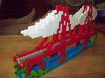 Golden Gate Bridge Bead Model by elphieofkiamoko