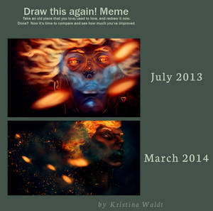 Draw this again: On Fire