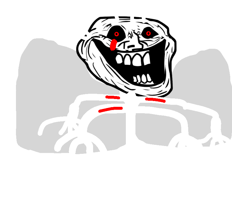 trollface png terror