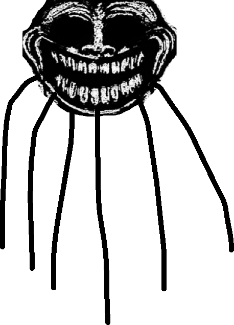 Nightmare Classic Trollface by Flowey2009 on DeviantArt