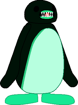 Trollface Meets Terror Emerald Pingu by Flowey2009 on DeviantArt