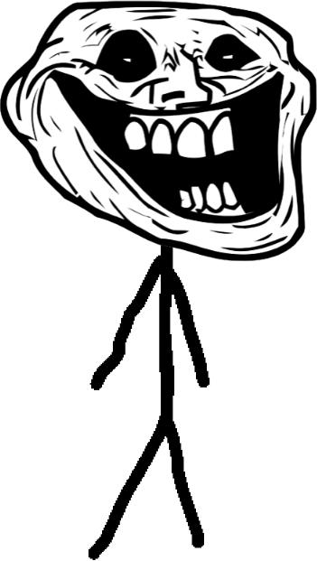 Evil Troll Face, HD Png Download - vhv