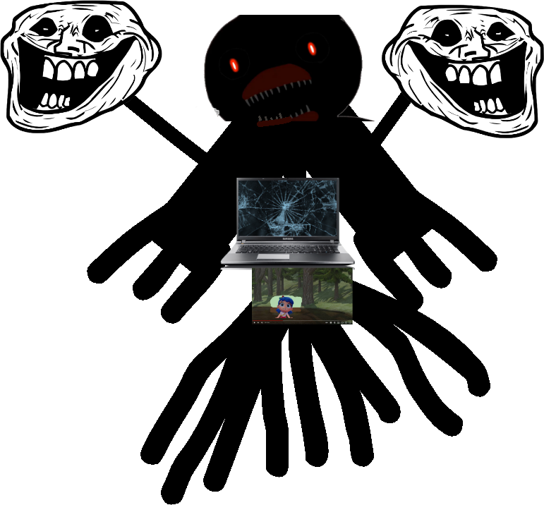 Troll Rage Computer Trollge: The PC Destroyer Incident by Flowey2009 on DeviantArt