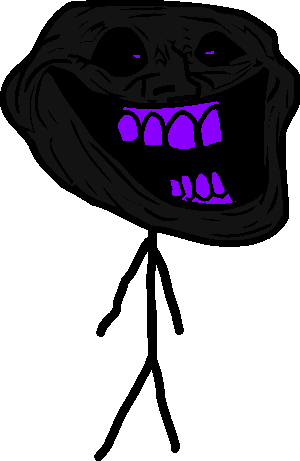 Bloodlust Trollface (Head) by Flowey2009 on DeviantArt