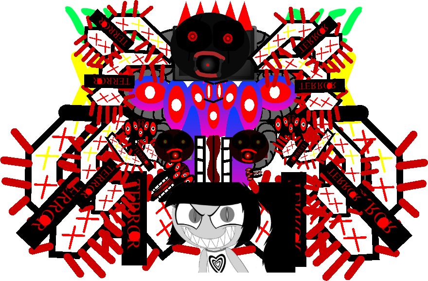 Trollface Meets Terror Emerald Pingu by Flowey2009 on DeviantArt