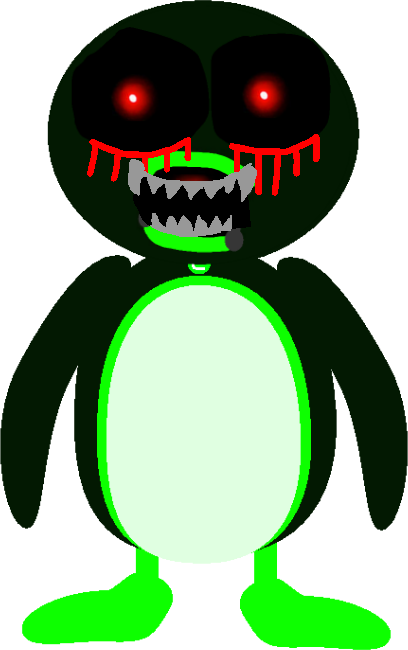 Trollface Meets Terror Emerald Pingu by Flowey2009 on DeviantArt