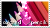 Stamp: Colored pencils by ibis-died