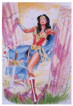 Wonder Woman Color Commission