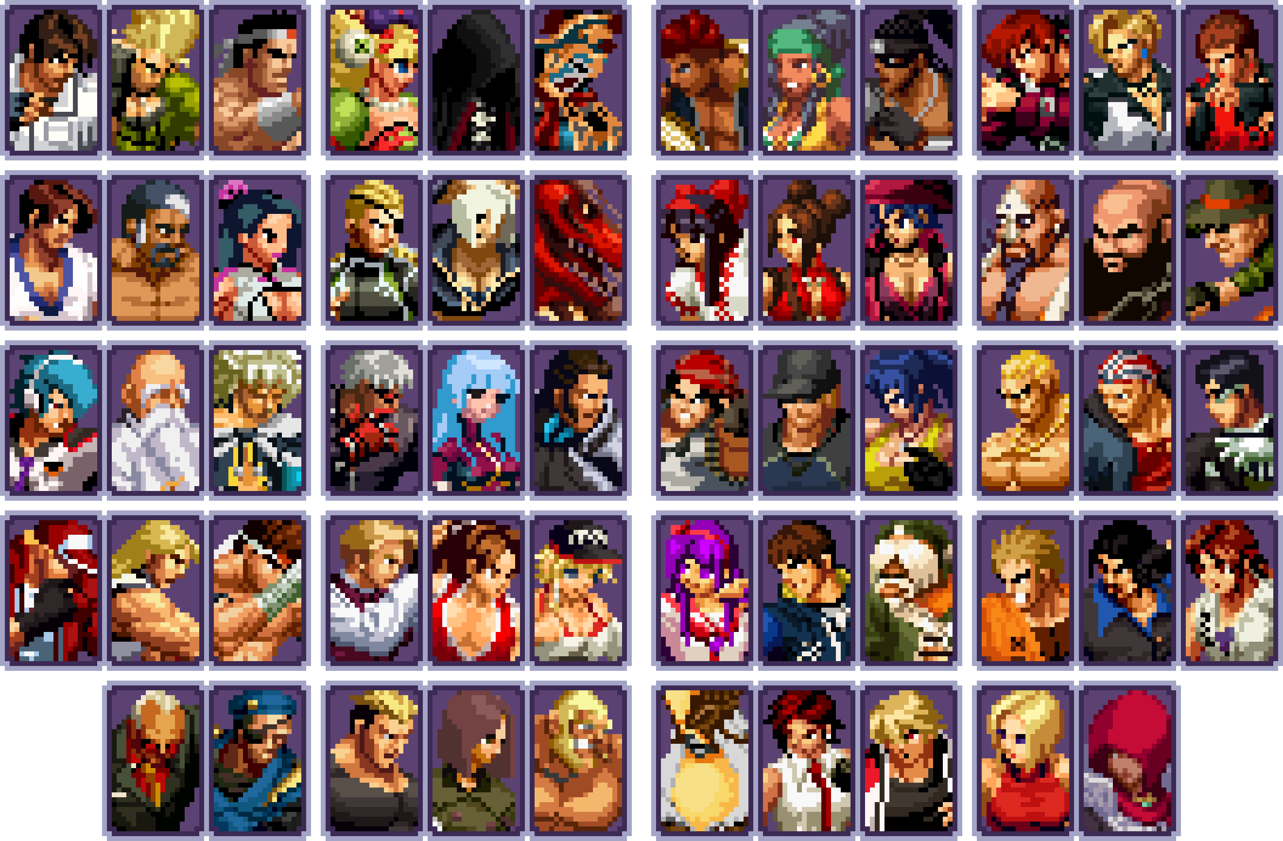 Stream The King Of Fighters XV - MEMBER SELECT (Character Select