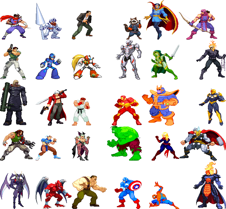Marvel VS. Capcom Infinite by flashcs on DeviantArt