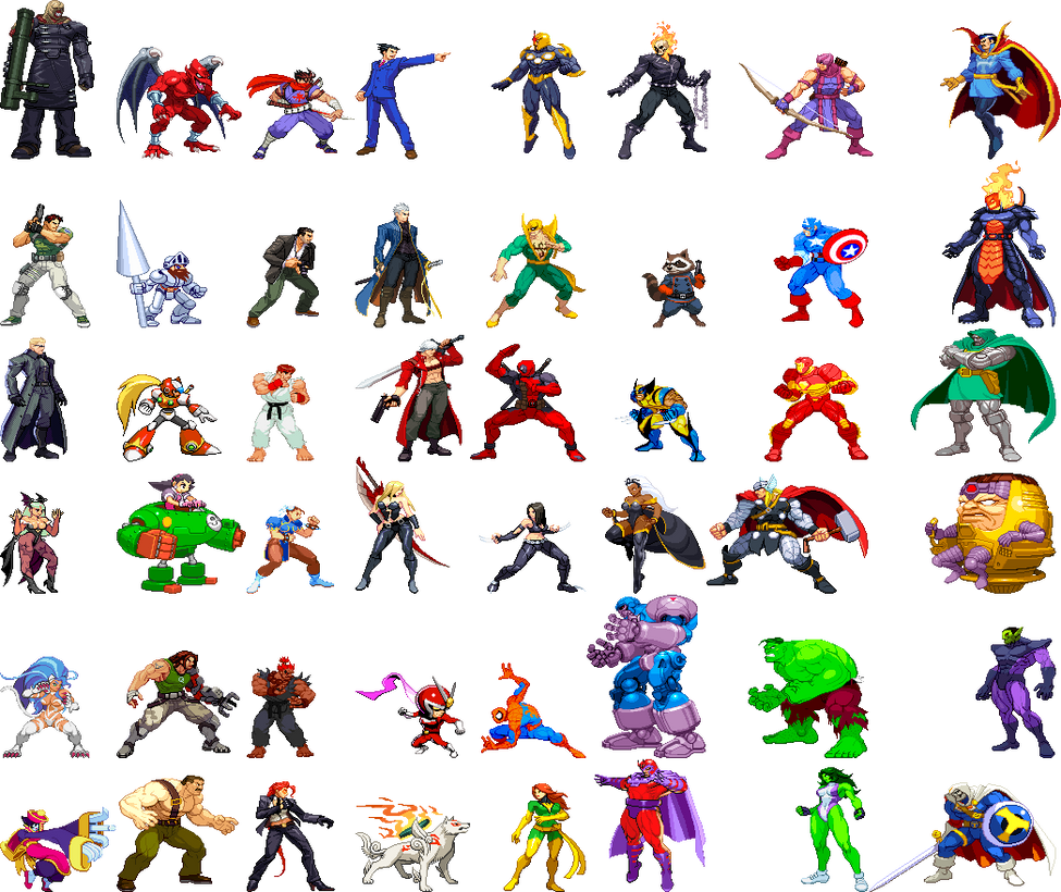 Ultimate Marvel VS. Capcom 3 by flashcs on DeviantArt