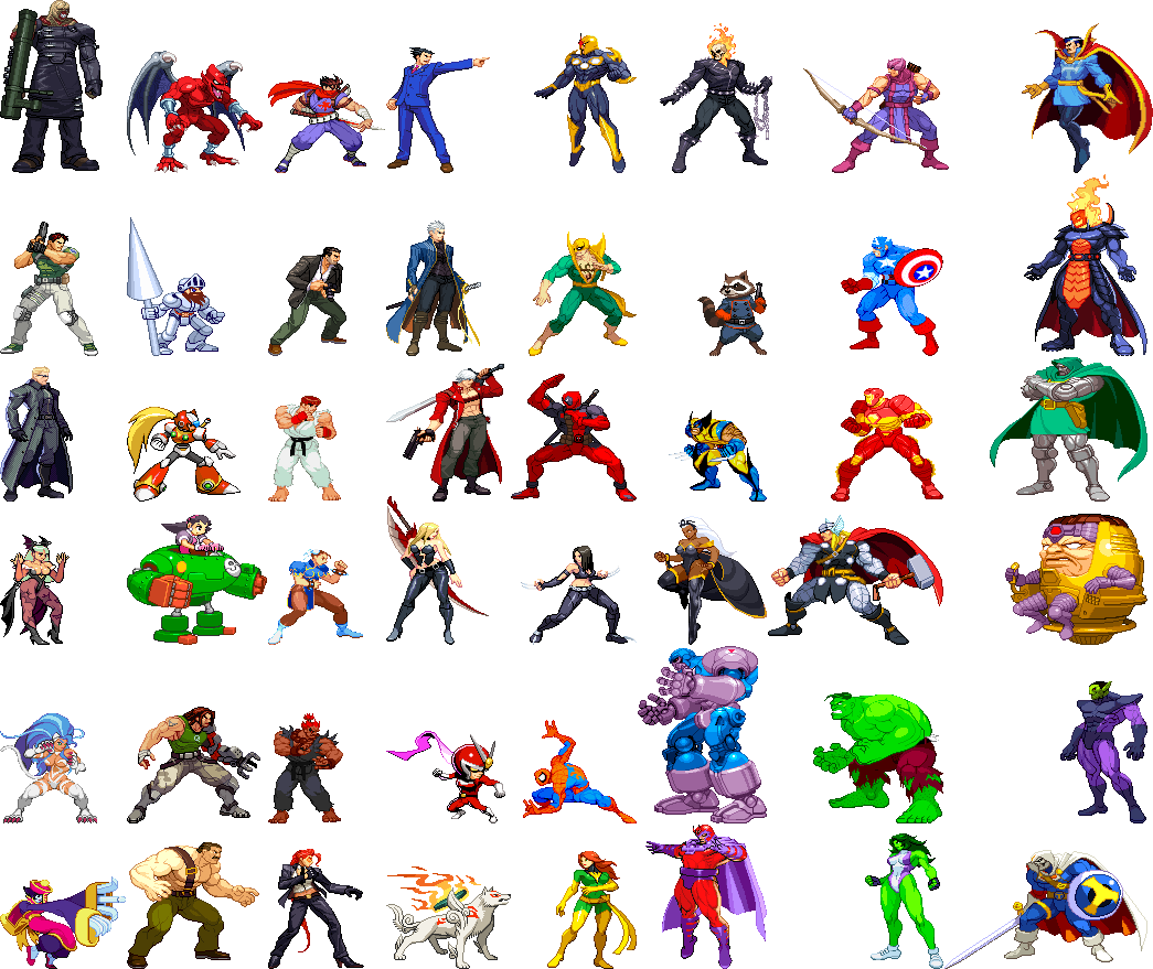 Ultimate Marvel VS. Capcom 3 by flashcs on DeviantArt