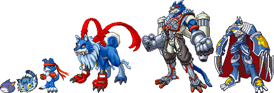 Gaomon Digivolutions by flashcs on DeviantArt