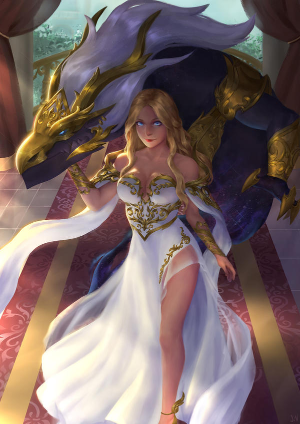 Dragon Princess by jacknguyenart on DeviantArt