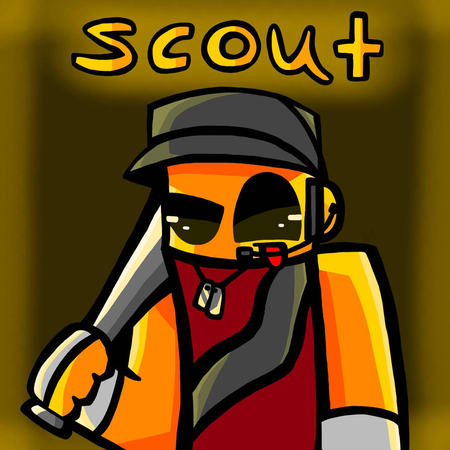 Scout Computer Character The scout by L1MB00 on DeviantArt