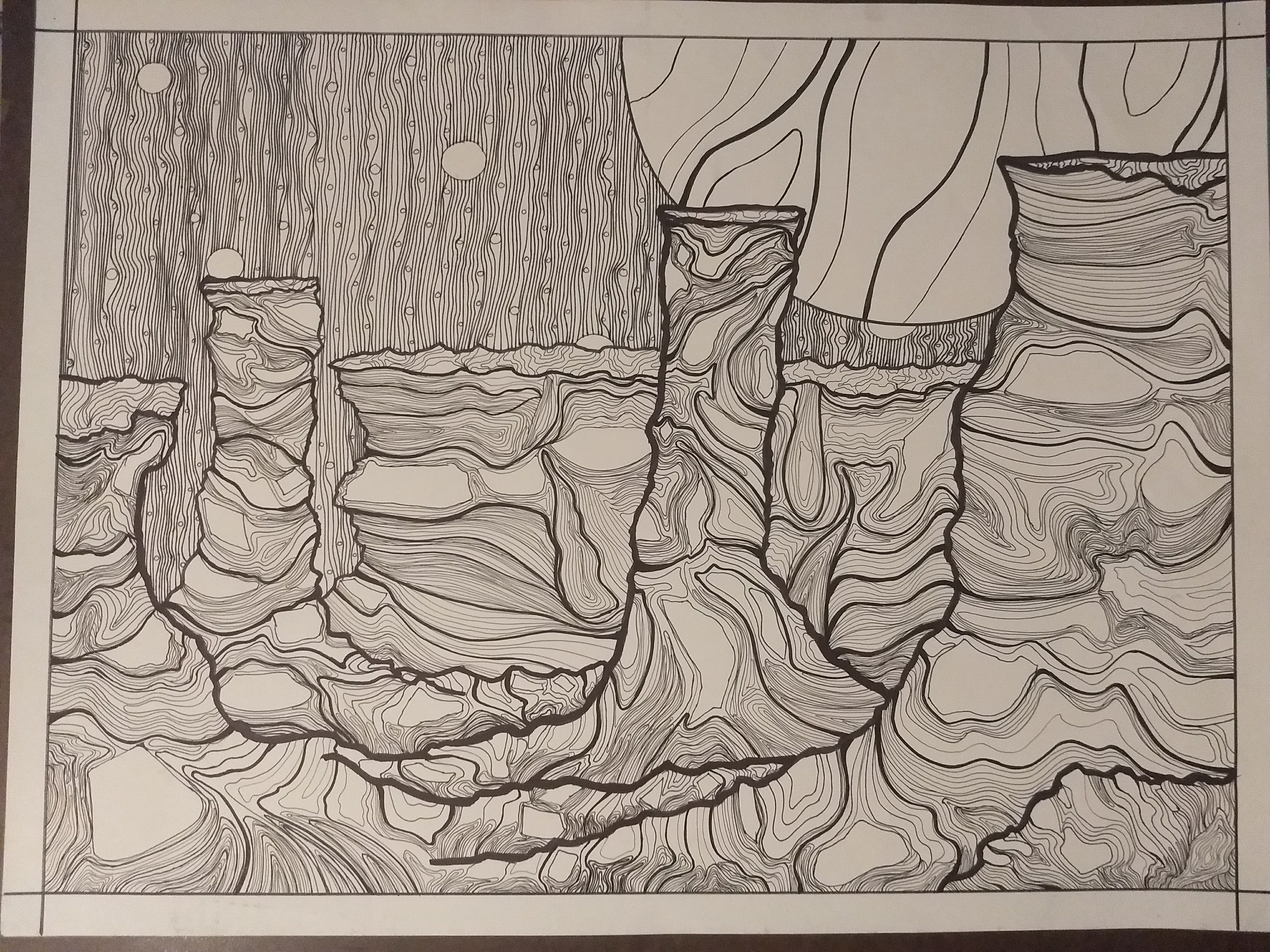 Lines that make a crazy space