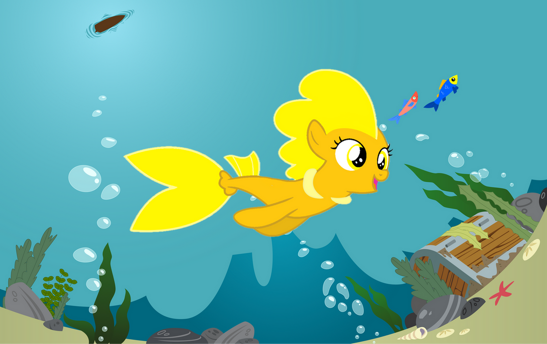 Deviantart Mlp Fish Aquafish (Pony version) by ceallen956 on DeviantArt