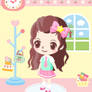 My hello kitty world 2 avatar.                    