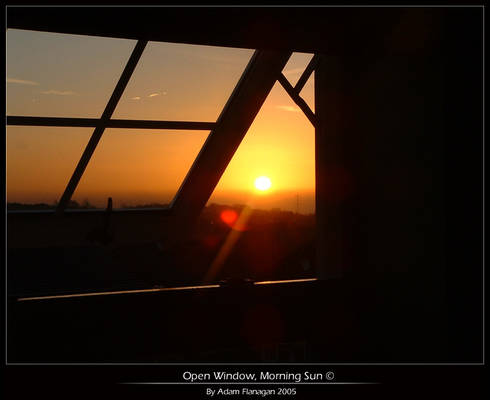 Open Window, Morning Sun