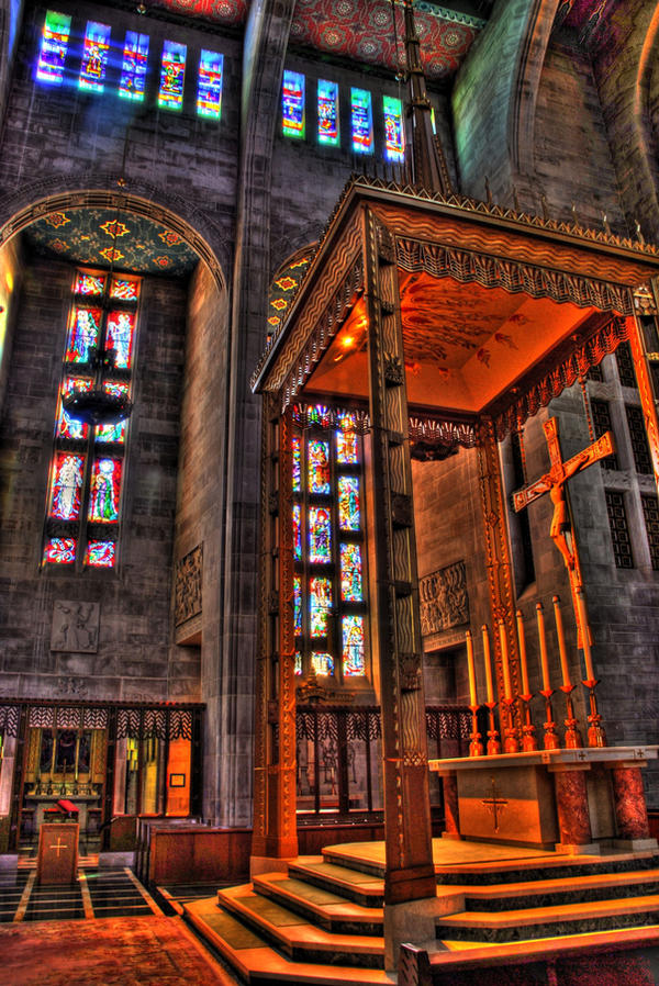 HDR Church by ColinMcC on DeviantArt