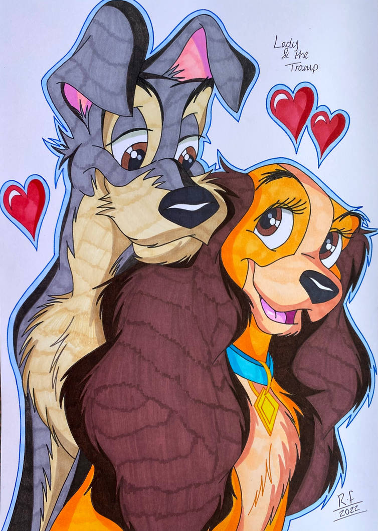 Lady and the Tramp by lambini on DeviantArt