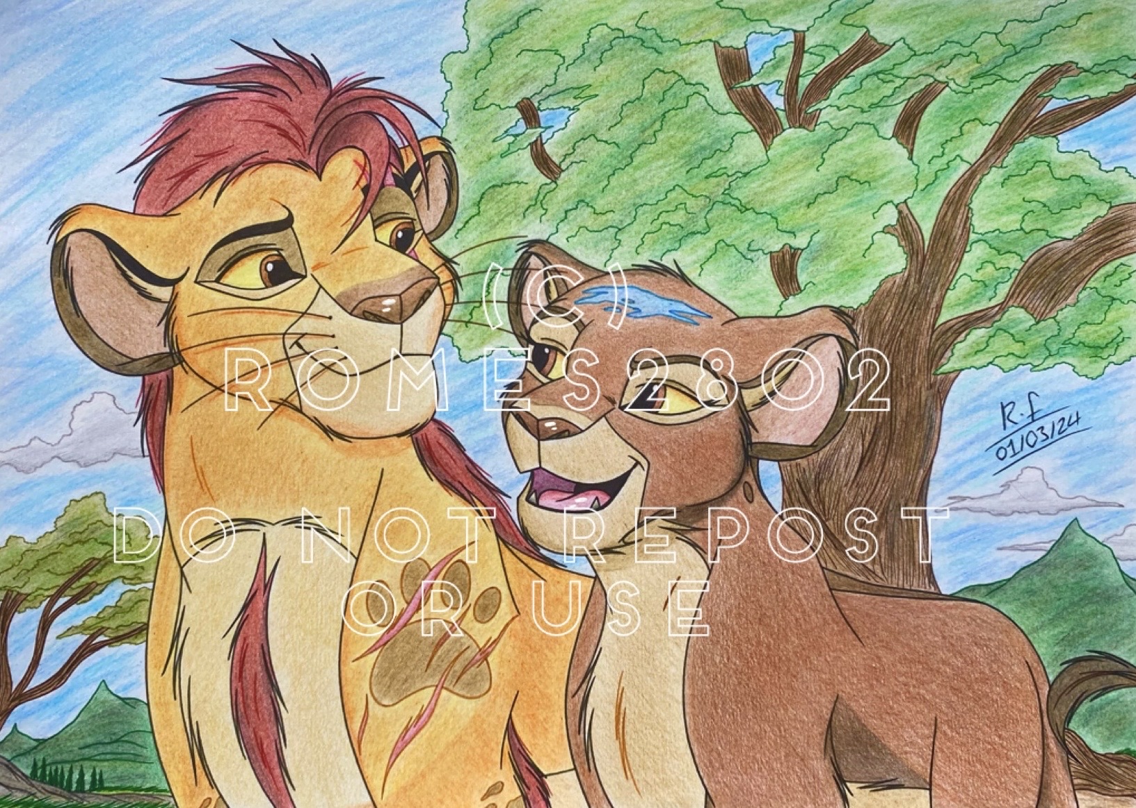 Kion Rani TLG: Or has it just begun (Kion and Rani Redraw) by Romes2802 on DeviantArt