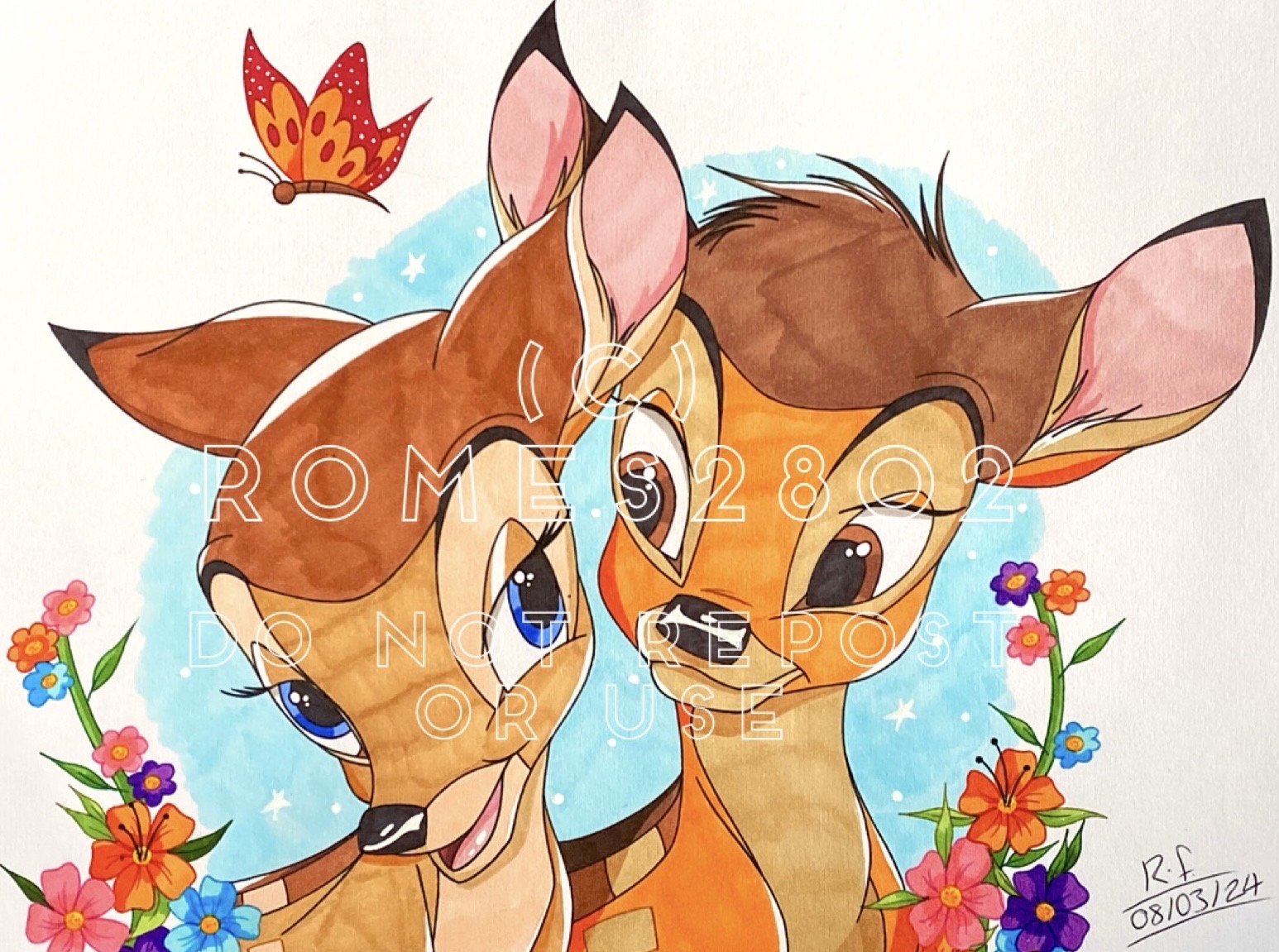 Falin Deviantart Bambi and Faline by Romes2802 on DeviantArt
