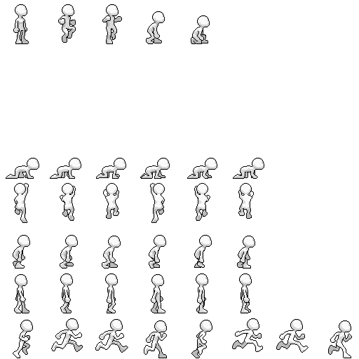 Sprite Sheet by dynamicman on DeviantArt