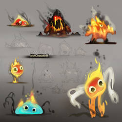 Fire Monsters