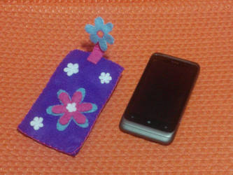 Floral iPhone/iPod/Mobilephone case front