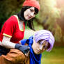 Trunks and Pan Dragonball GT Cosplay