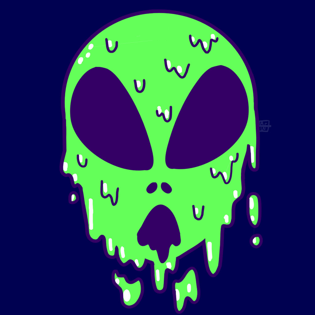 Goopy Alien by arty-whale on DeviantArt