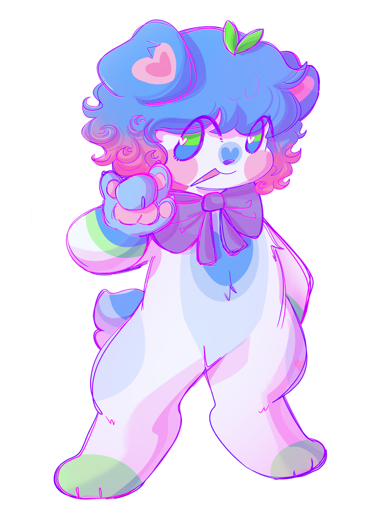 kandi girl raver by ohsotoasty on DeviantArt