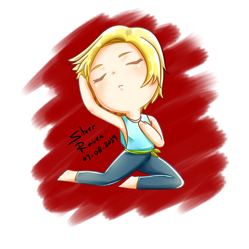 Dancing chibi #2 by SilverRaven0 on DeviantArt