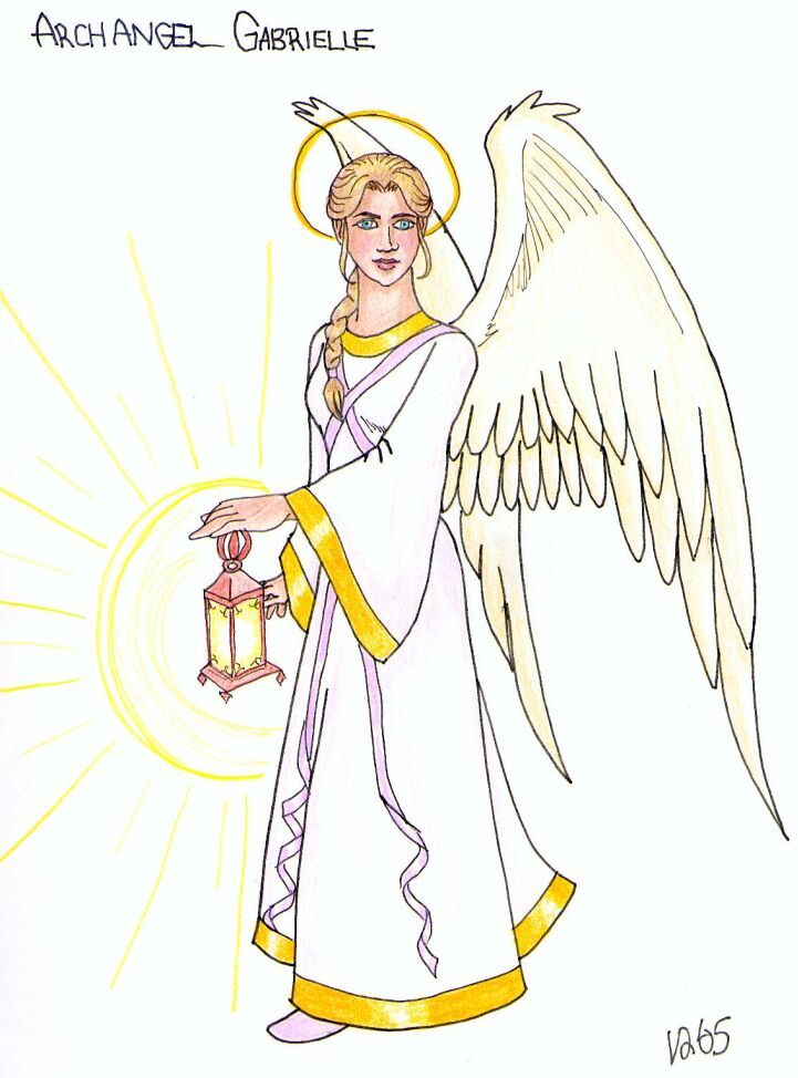 Archangel Gabriel by Doublevisionary on DeviantArt